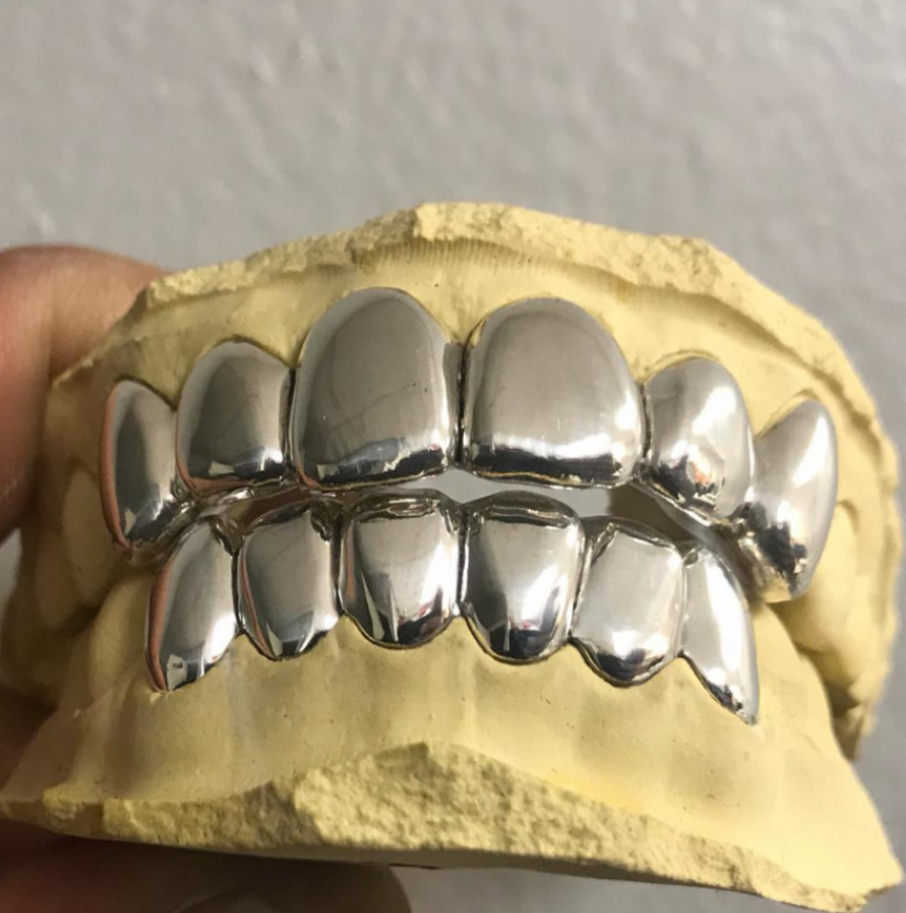 10K SOLID GOLD 6 TOP & 6 BOTTOM - Gold Teeth Master