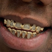 10K Solid Gold 8 Top & 8 Bottom - Gold Teeth Master